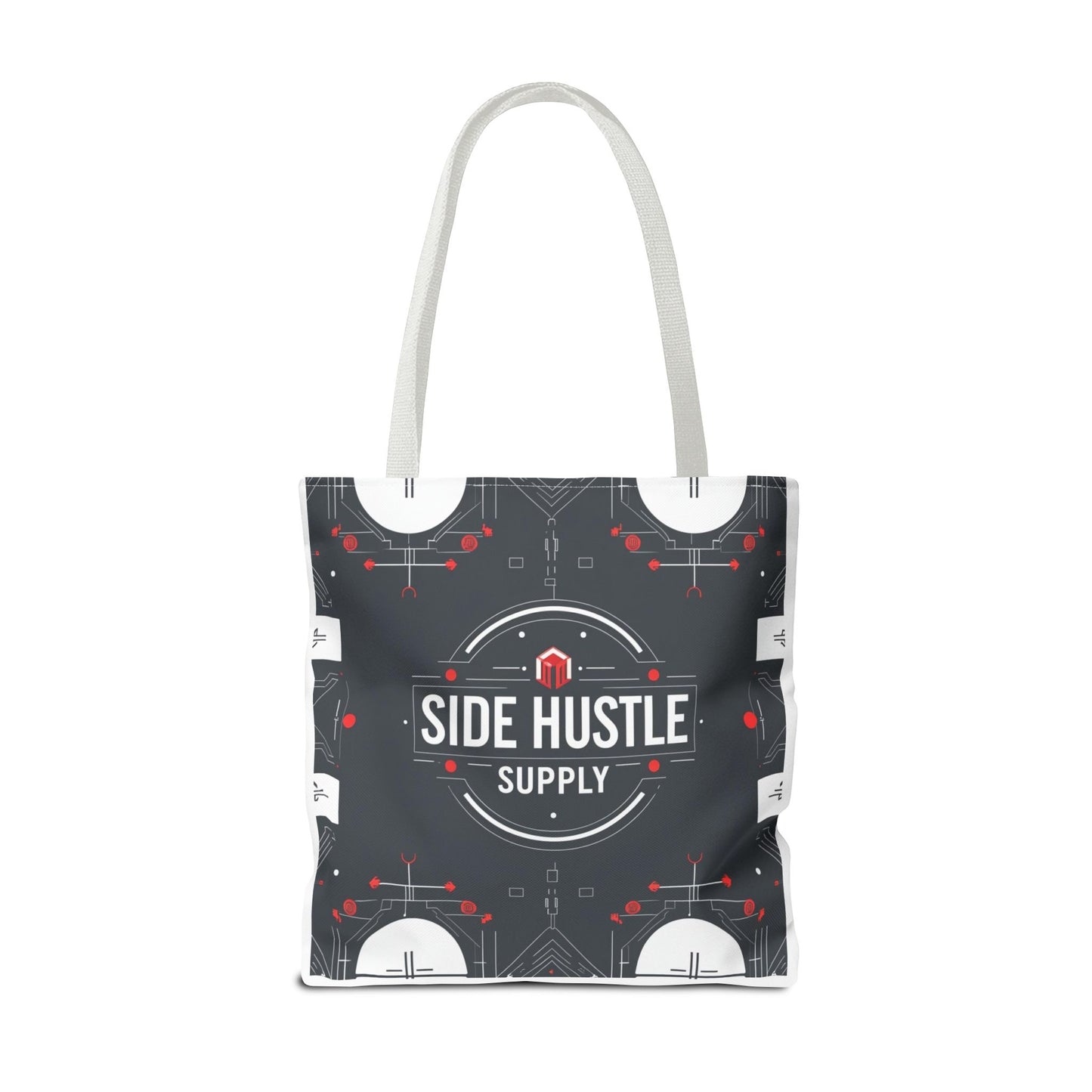 Motivational Entrepreneur Tote Bag - Side Hustle Shopping Bag for Business & Daily Use