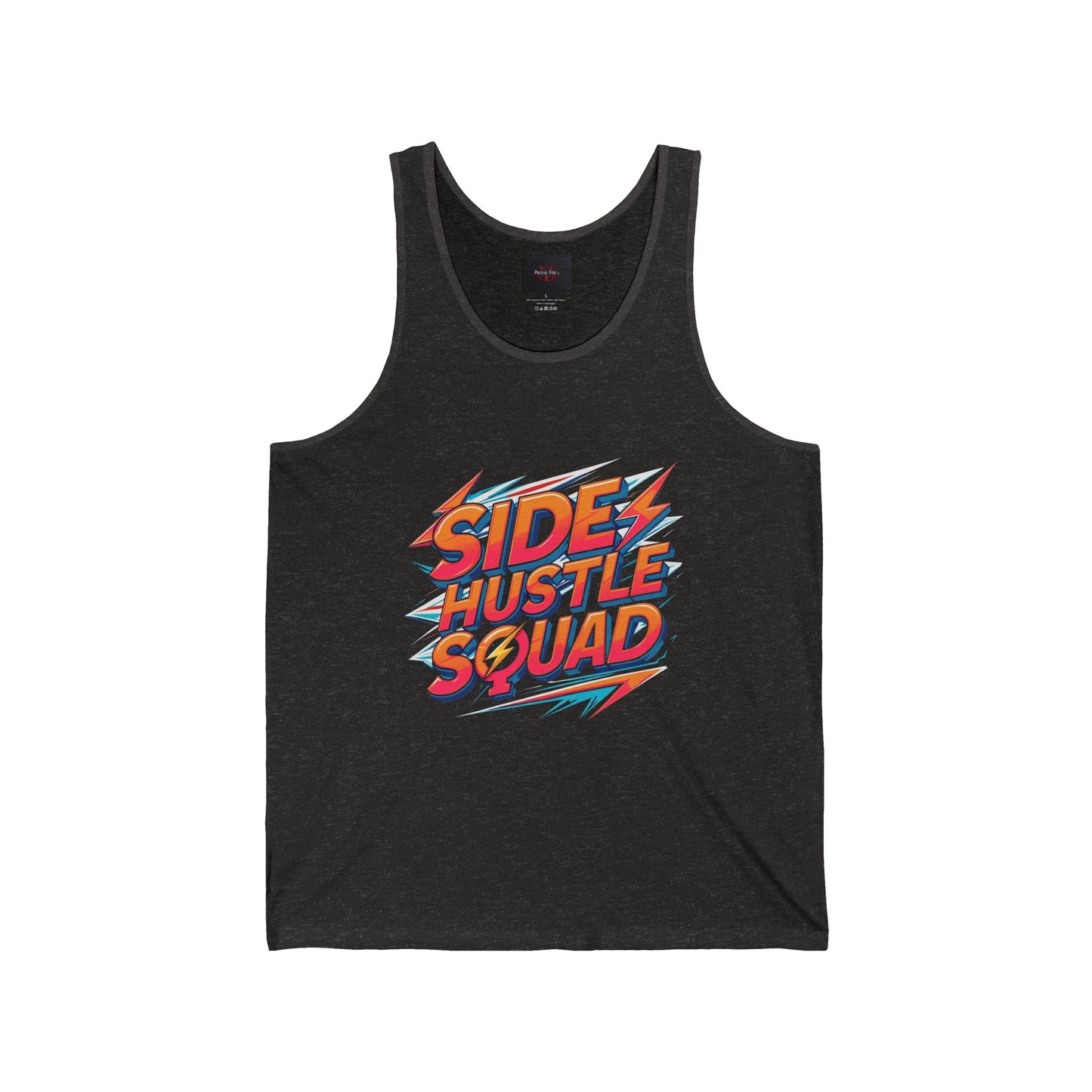Side Hustle Squad Tank Top | Entrepreneur Fitness Motivation | Hustle Workout Shirt | Business Athlete Tee