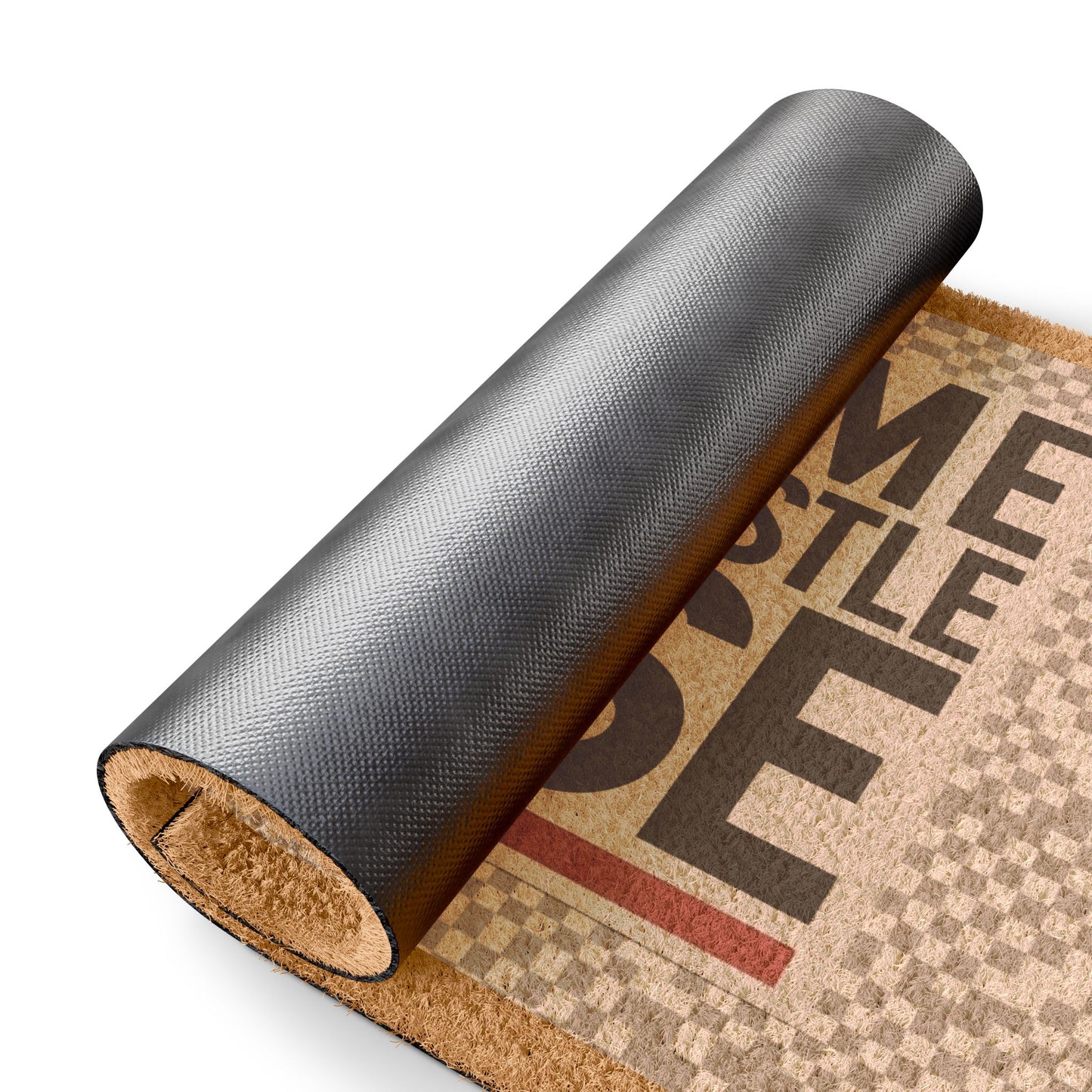 Welcome Hustle House Doormat - Motivational Entry Mat for Entrepreneurs & Home Offices