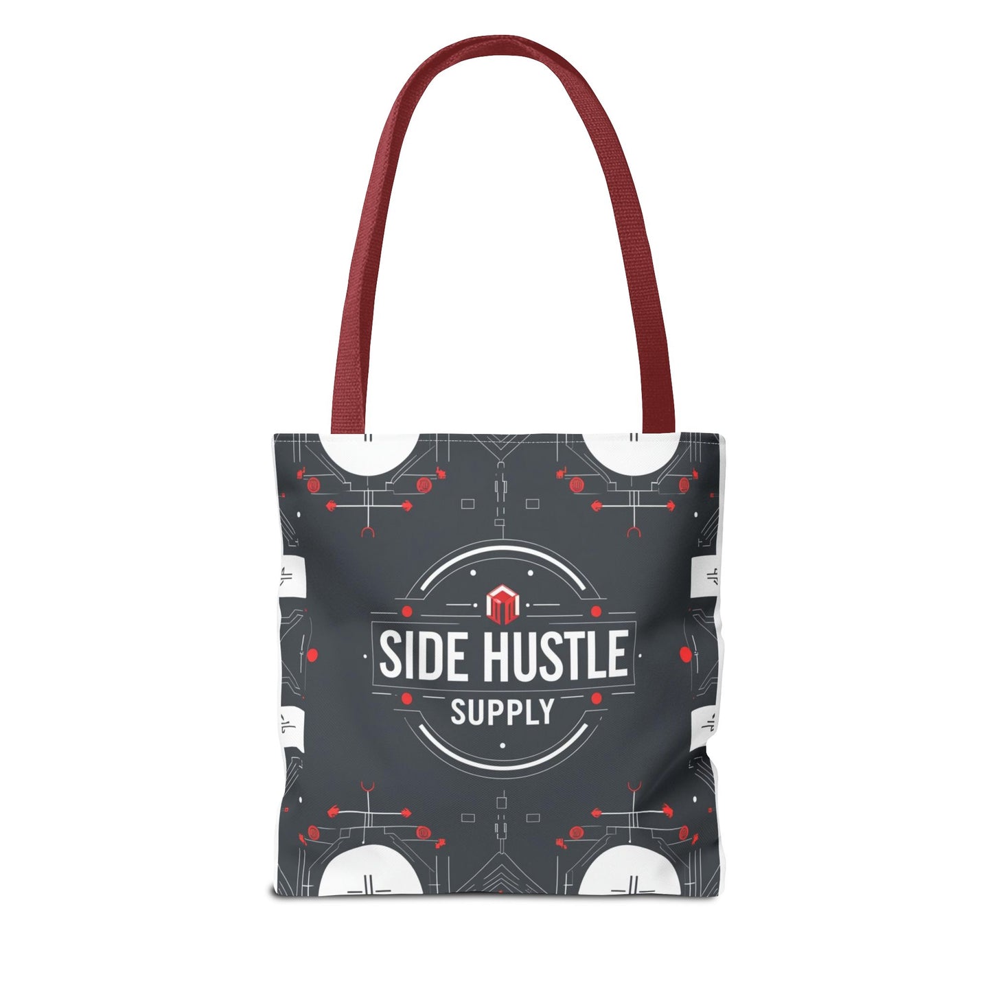 Motivational Entrepreneur Tote Bag - Side Hustle Shopping Bag for Business & Daily Use