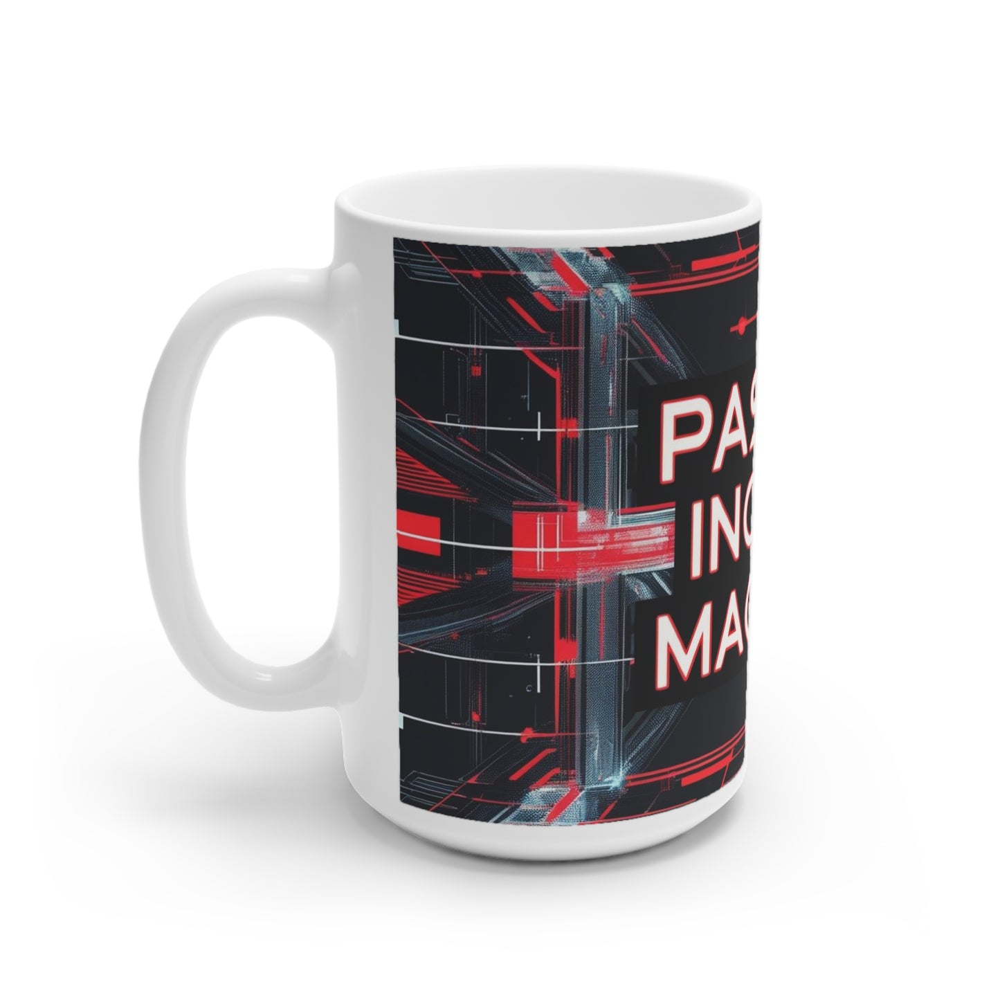 Passive Income Machine Coffee Mug | Entrepreneur Motivational Cup | Financial Freedom Gift | Business Mug