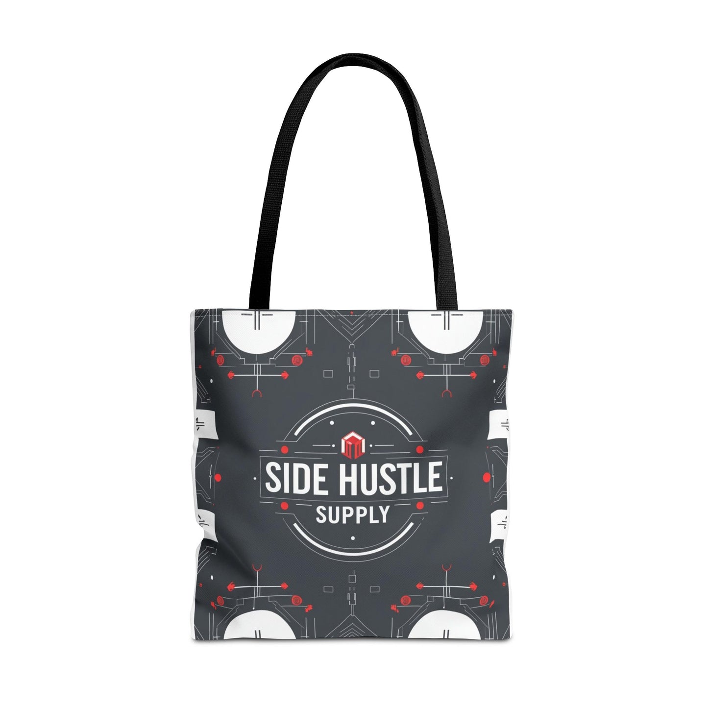 Motivational Entrepreneur Tote Bag - Side Hustle Shopping Bag for Business & Daily Use