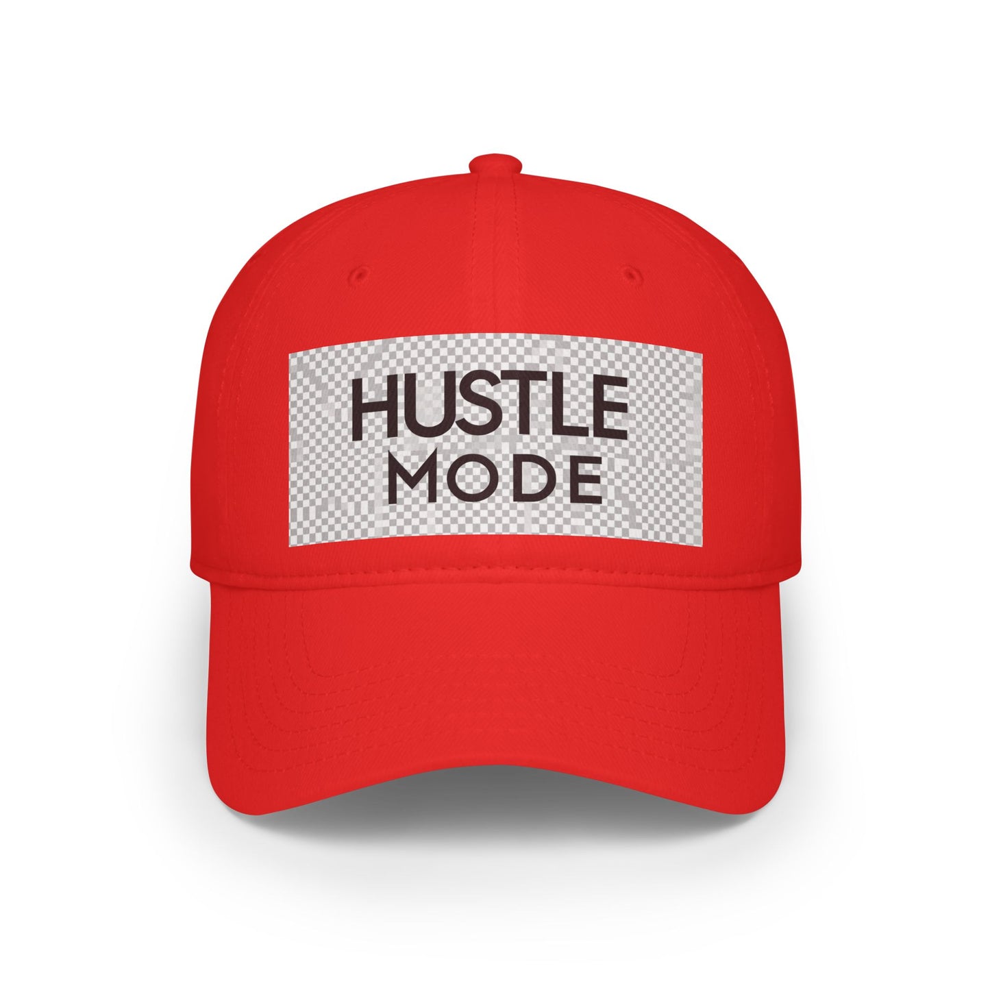 Hustle Mode Baseball Cap - Embroidered Motivational Hat for Entrepreneurs & Creators