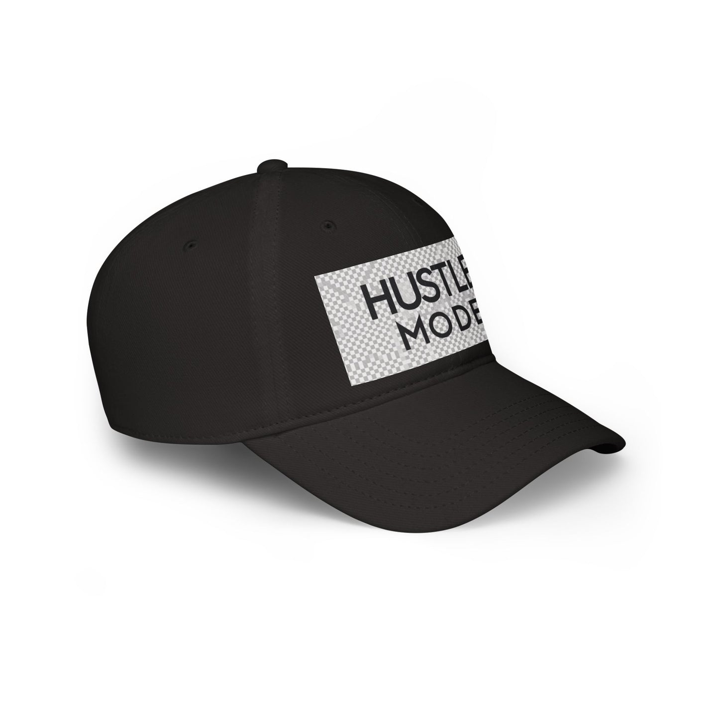 Hustle Mode Baseball Cap - Embroidered Motivational Hat for Entrepreneurs & Creators