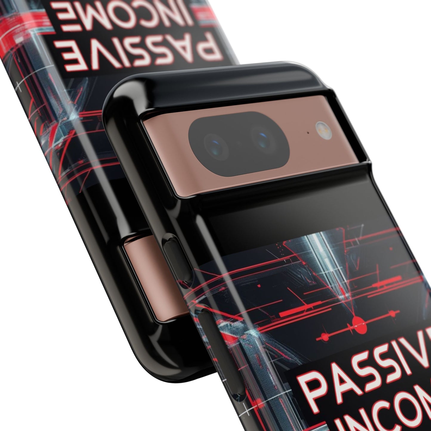 Passive Income Machine Phone Case - Motivational Tough Cover for iPhone Samsung & Google Pixel