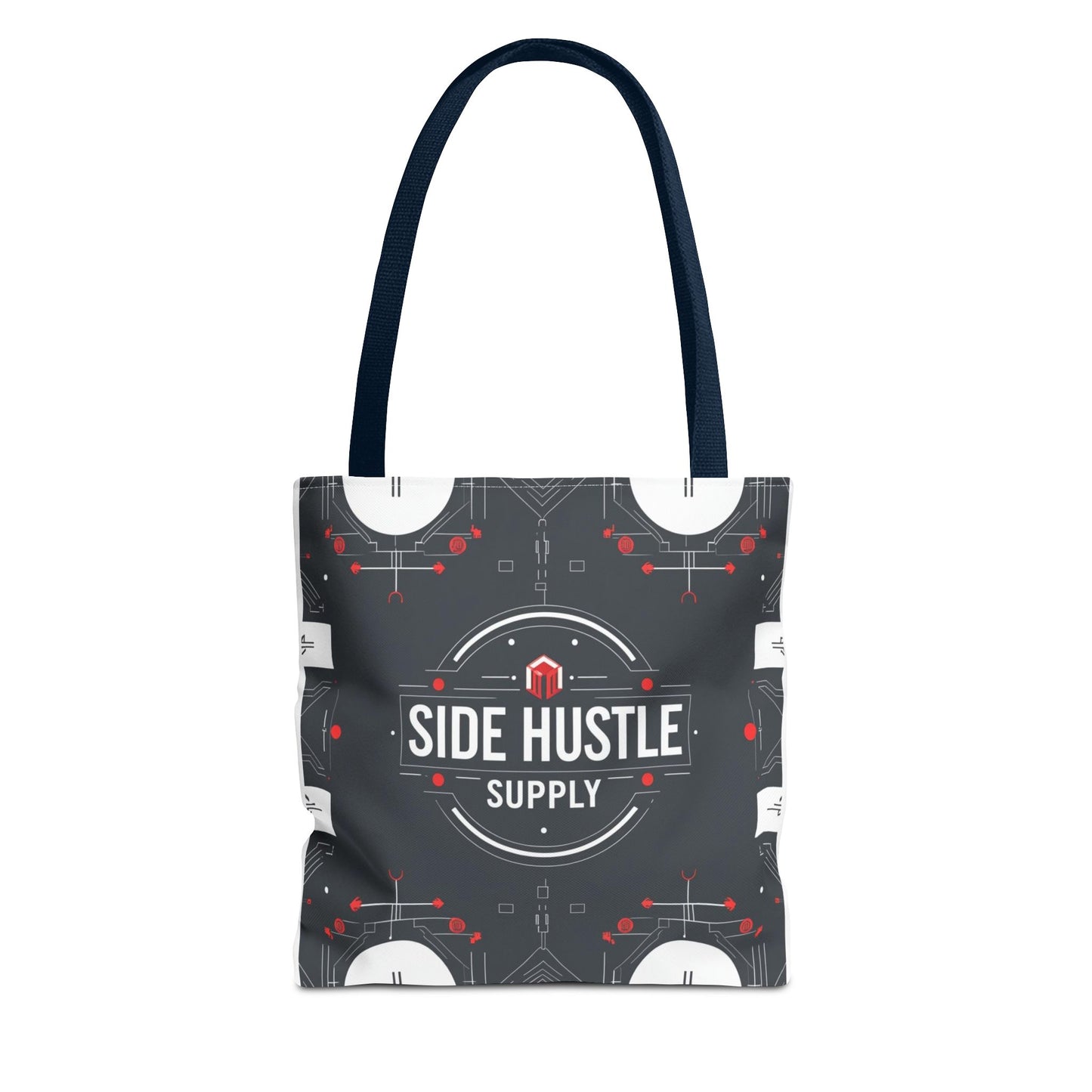 Motivational Entrepreneur Tote Bag - Side Hustle Shopping Bag for Business & Daily Use
