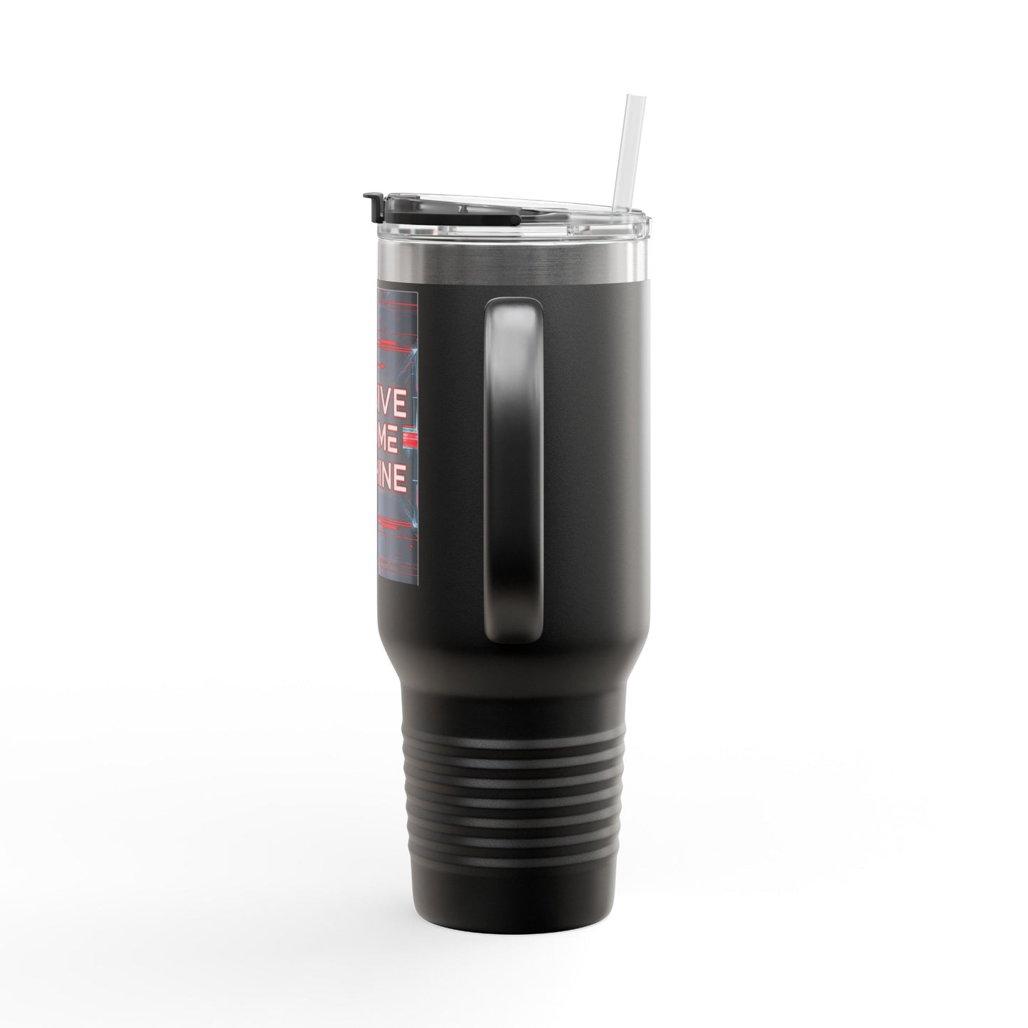 Passive Income Machine Travel Mug - 40oz Insulated Stainless Steel Tumbler for Entrepreneurs