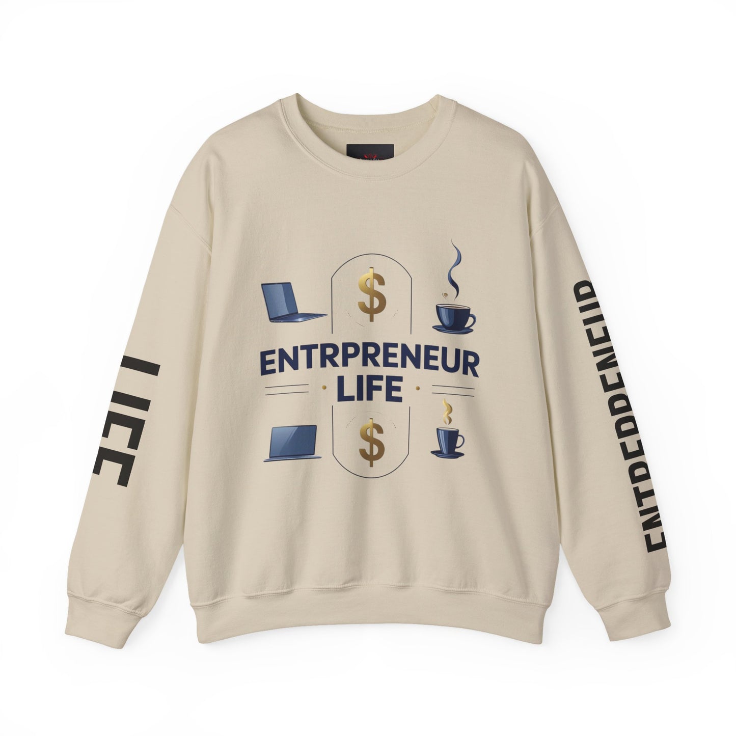 Entrepreneur Life Sweatshirt | Business Builder Motivational Wear | Startup Founder Gift | Hustle Sweatshirt