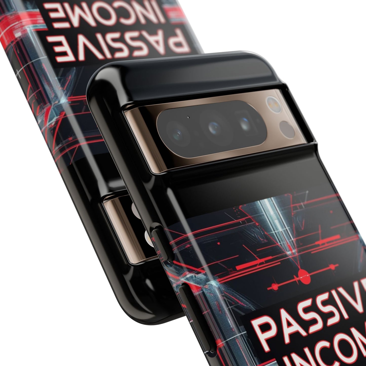 Passive Income Machine Phone Case - Motivational Tough Cover for iPhone Samsung & Google Pixel