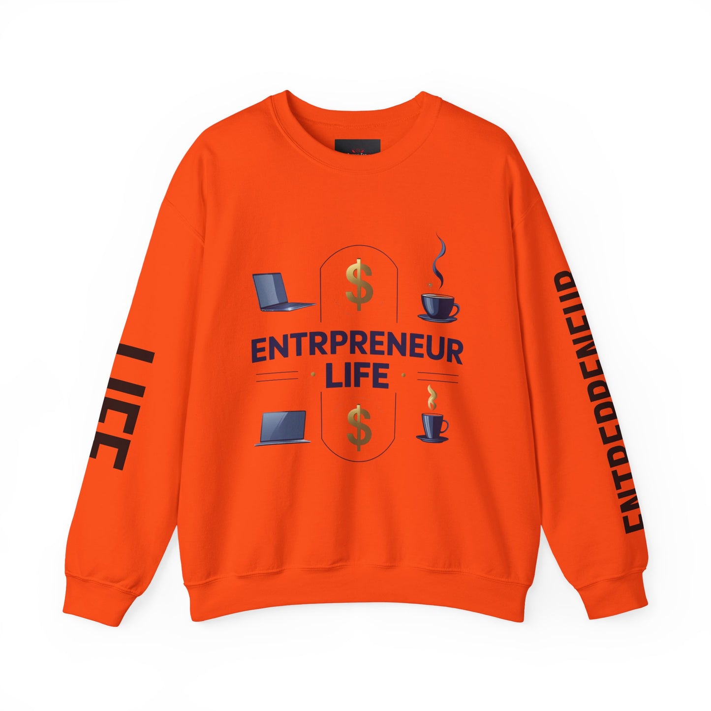 Entrepreneur Life Sweatshirt | Business Builder Motivational Wear | Startup Founder Gift | Hustle Sweatshirt
