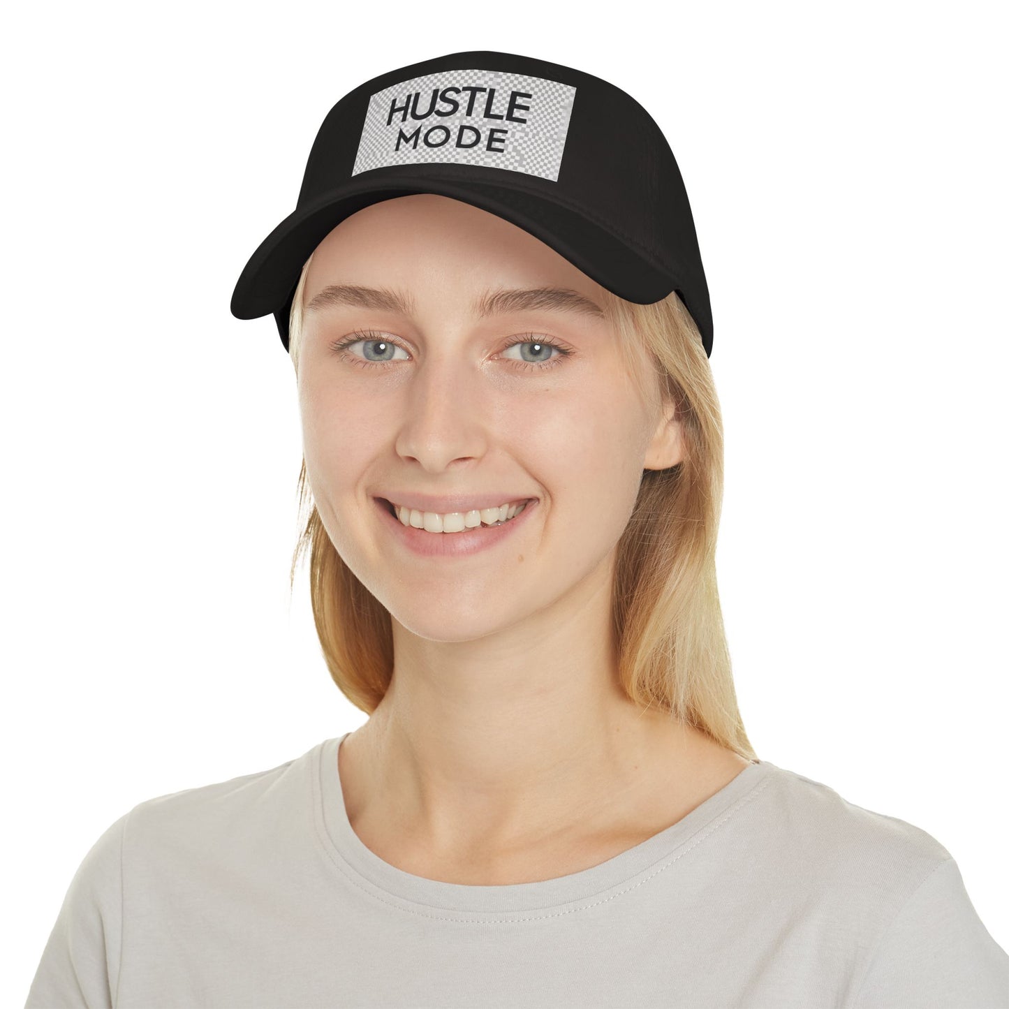 Hustle Mode Baseball Cap - Embroidered Motivational Hat for Entrepreneurs & Creators