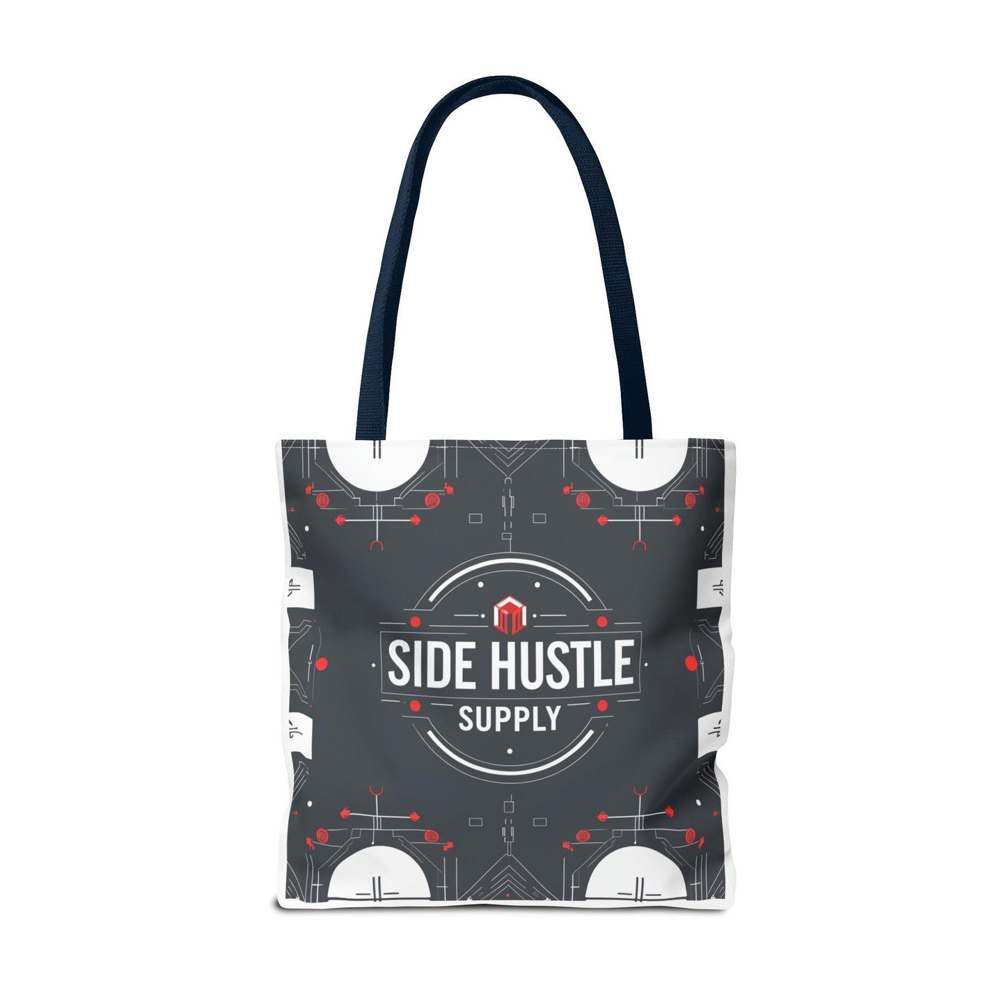 Motivational Entrepreneur Tote Bag - Side Hustle Shopping Bag for Business & Daily Use