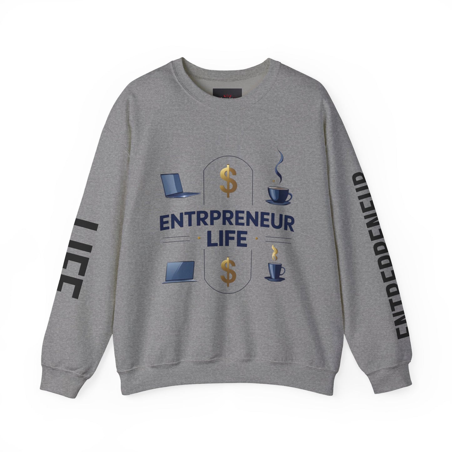 Entrepreneur Life Sweatshirt | Business Builder Motivational Wear | Startup Founder Gift | Hustle Sweatshirt
