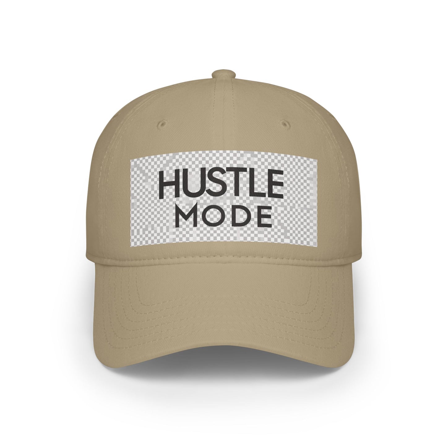 Hustle Mode Baseball Cap - Embroidered Motivational Hat for Entrepreneurs & Creators