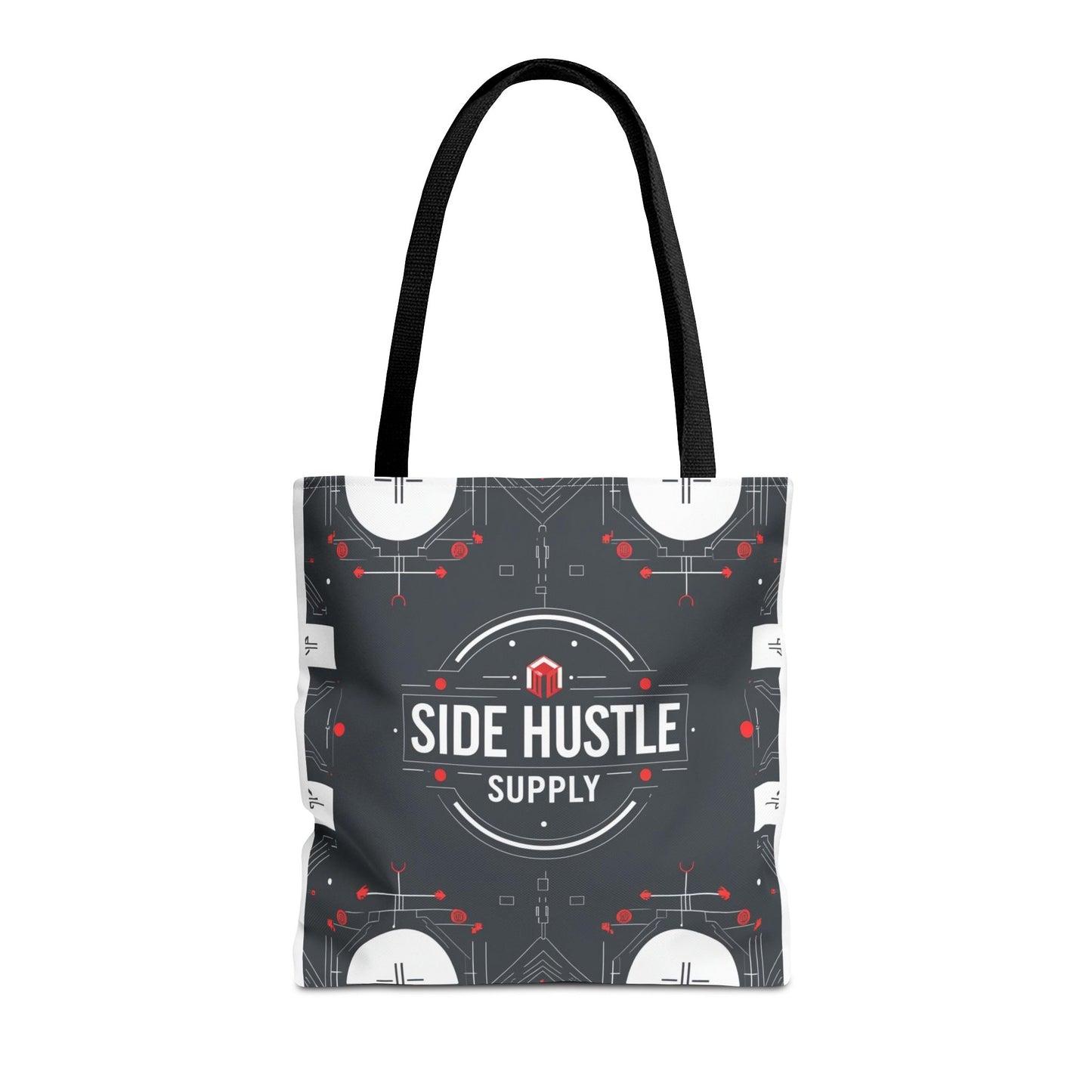 Motivational Entrepreneur Tote Bag - Side Hustle Shopping Bag for Business & Daily Use