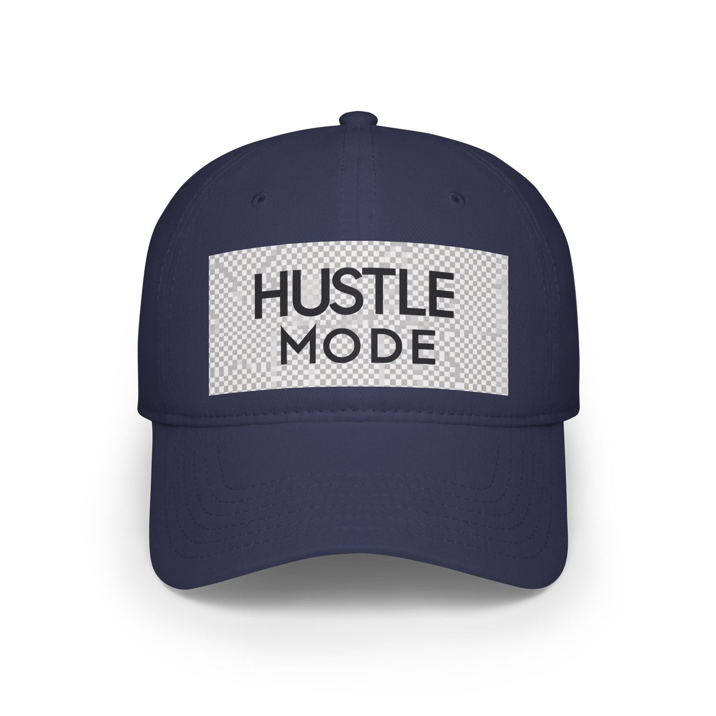 Hustle Mode Baseball Cap - Embroidered Motivational Hat for Entrepreneurs & Creators