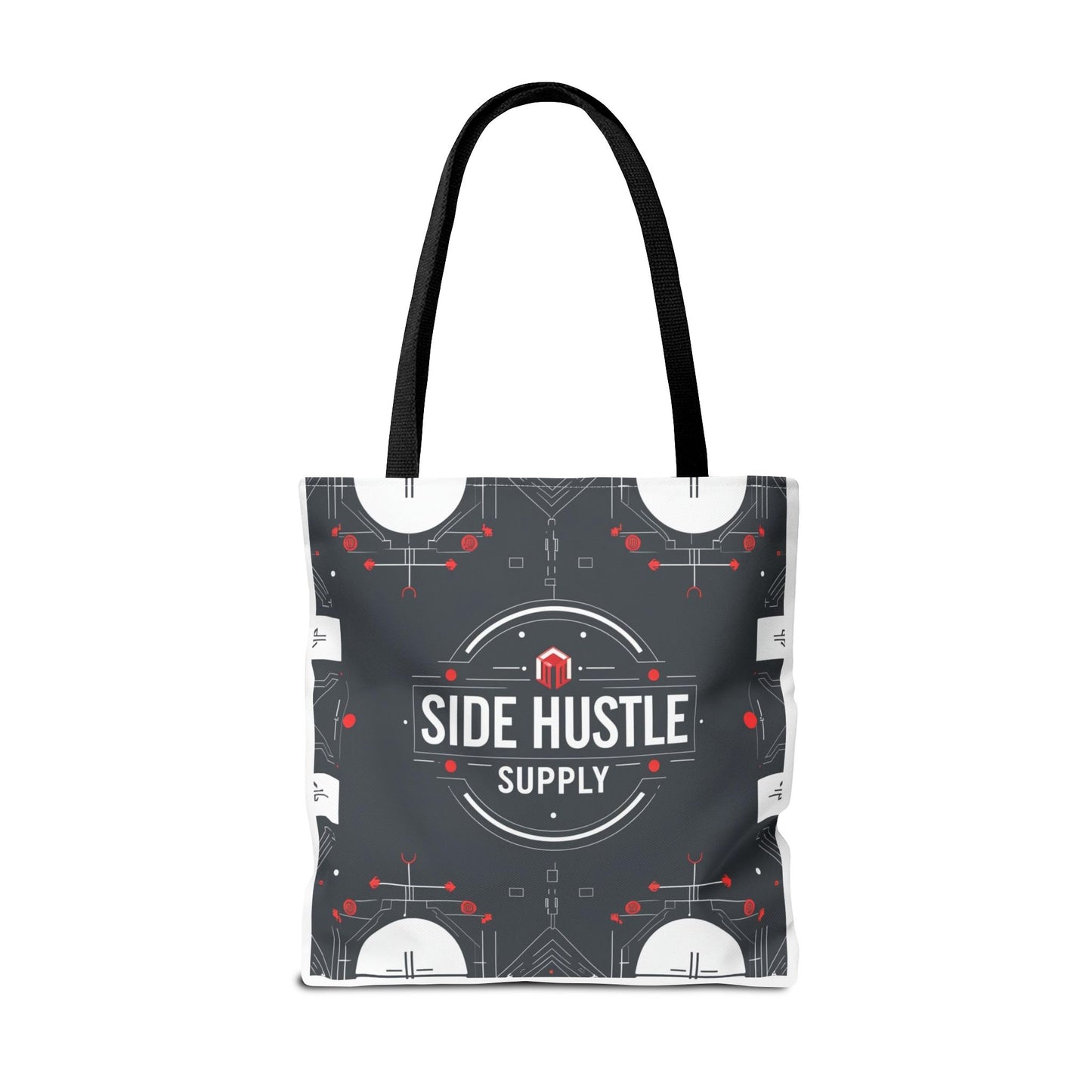 Motivational Entrepreneur Tote Bag - Side Hustle Shopping Bag for Business & Daily Use
