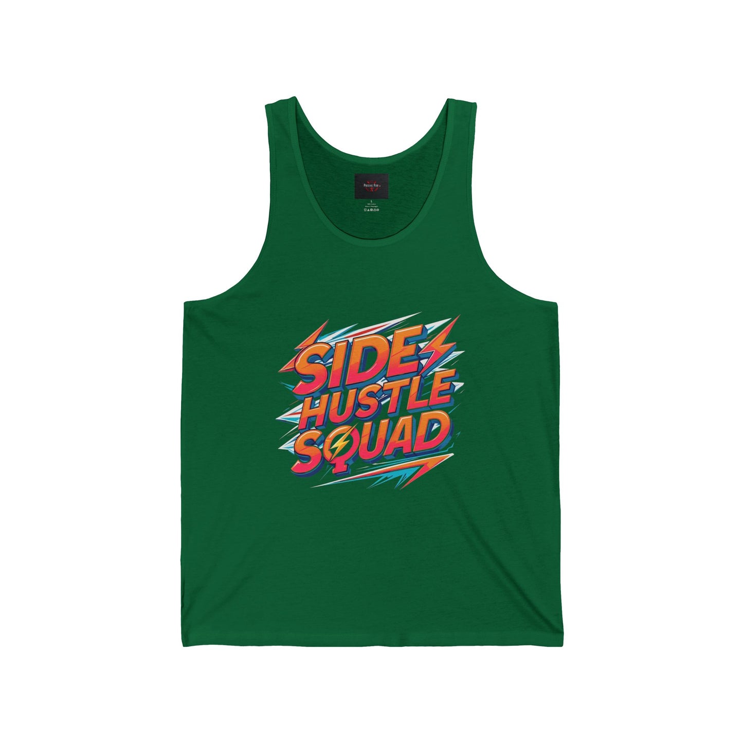 Side Hustle Squad Tank Top | Entrepreneur Fitness Motivation | Hustle Workout Shirt | Business Athlete Tee