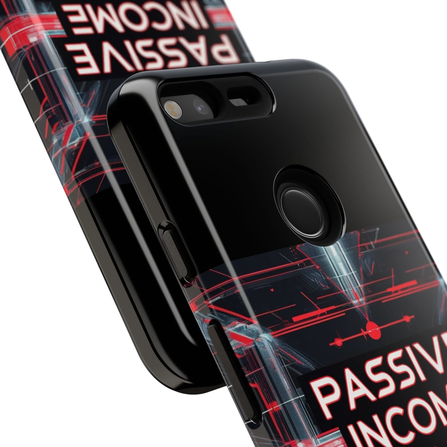 Passive Income Machine Phone Case - Motivational Tough Cover for iPhone Samsung & Google Pixel