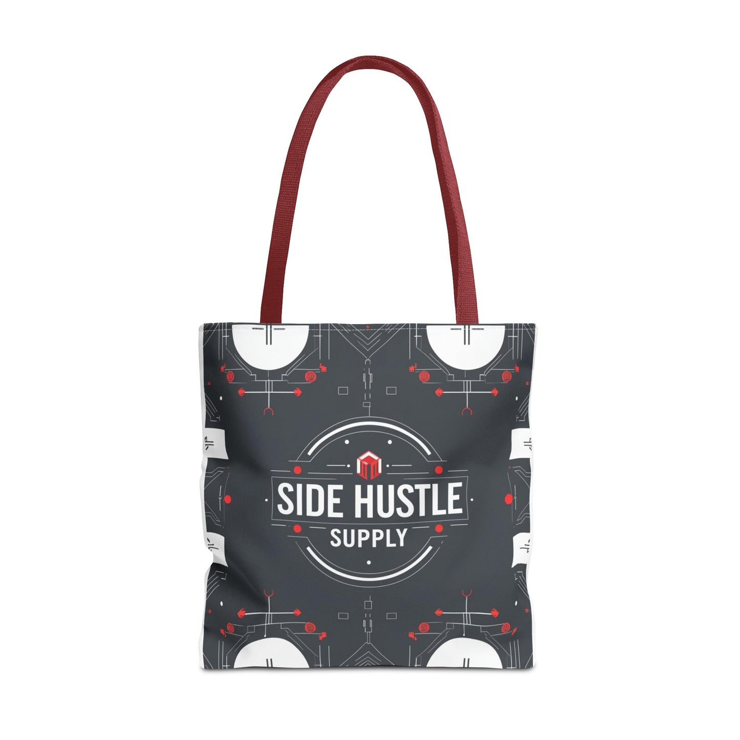 Motivational Entrepreneur Tote Bag - Side Hustle Shopping Bag for Business & Daily Use