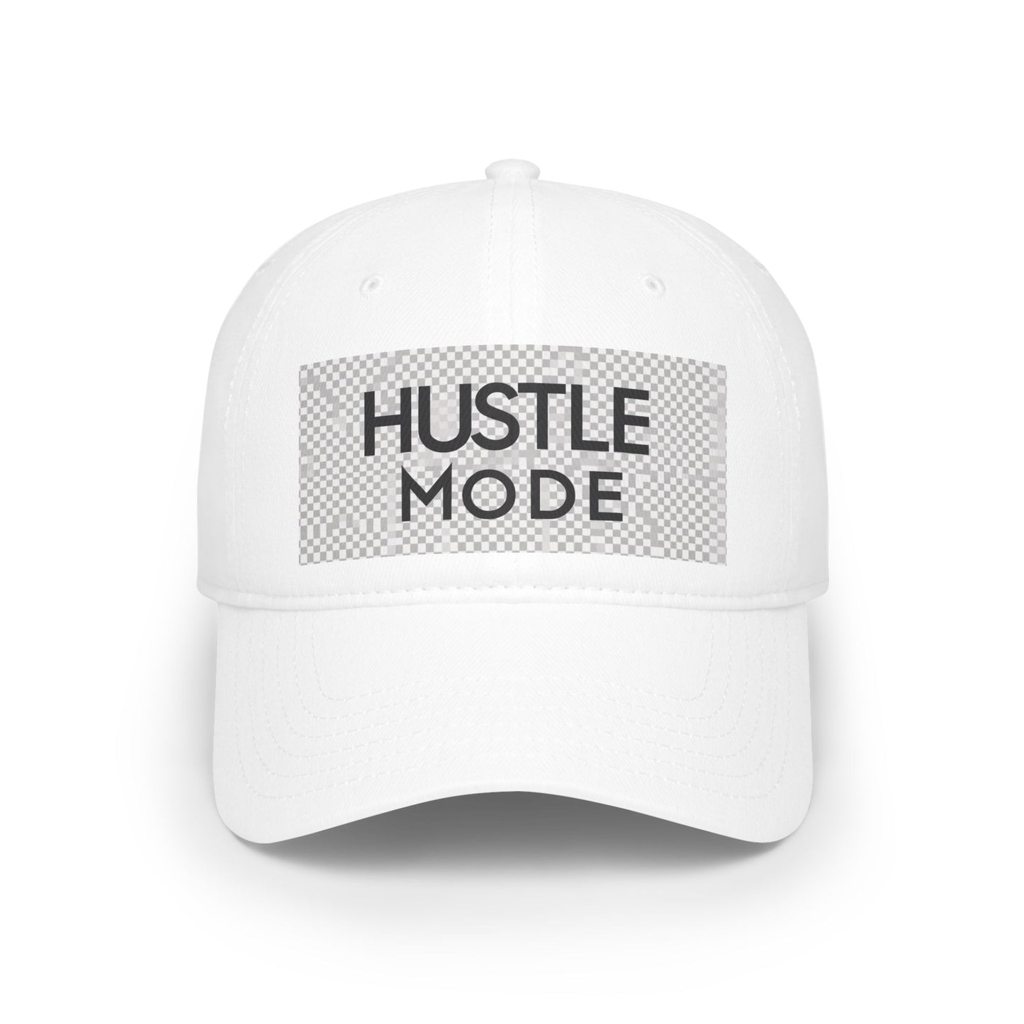 Hustle Mode Baseball Cap - Embroidered Motivational Hat for Entrepreneurs & Creators