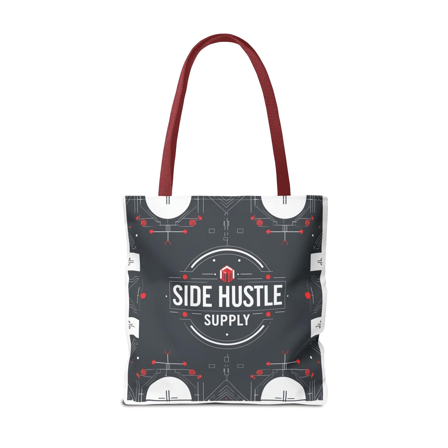 Motivational Entrepreneur Tote Bag - Side Hustle Shopping Bag for Business & Daily Use