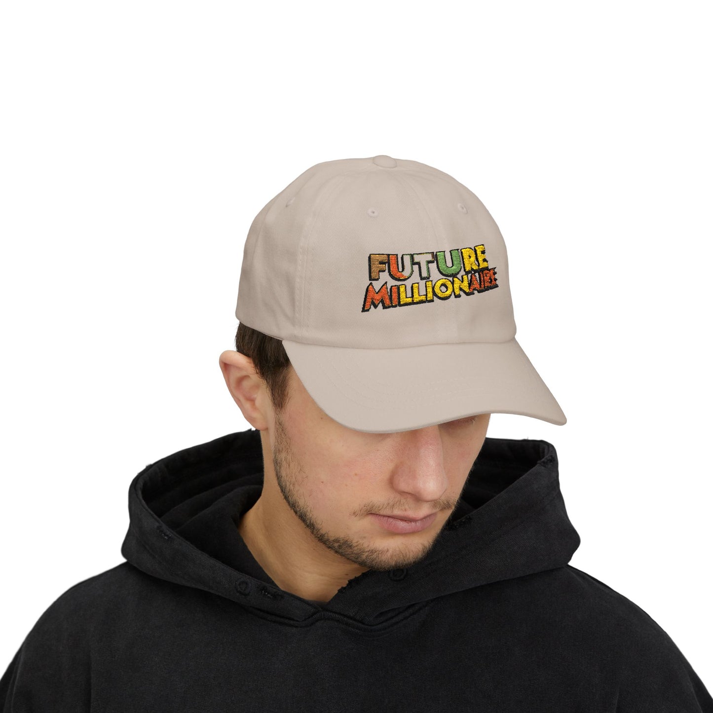 Future Millionaire Baseball Cap | Entrepreneur Hat | Wealth Building Gift | Money Mindset Cap