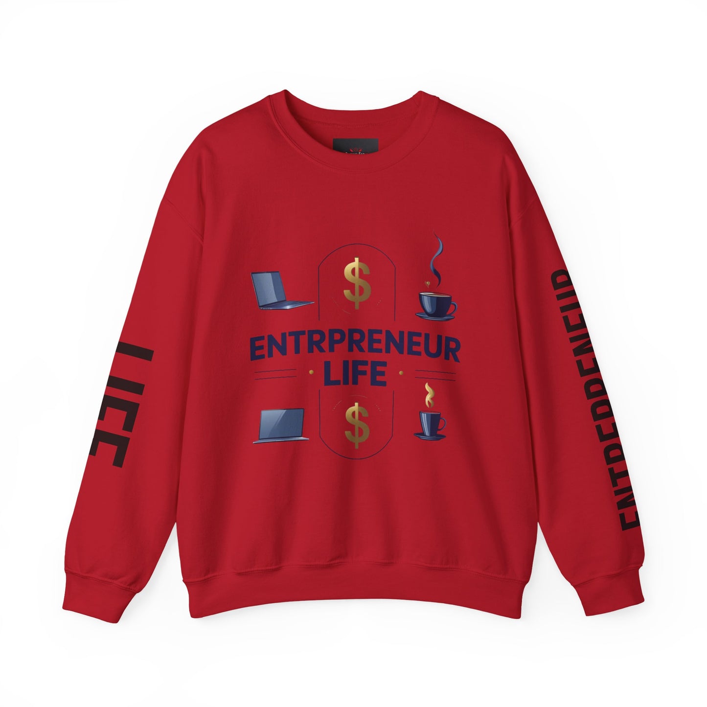 Entrepreneur Life Sweatshirt | Business Builder Motivational Wear | Startup Founder Gift | Hustle Sweatshirt