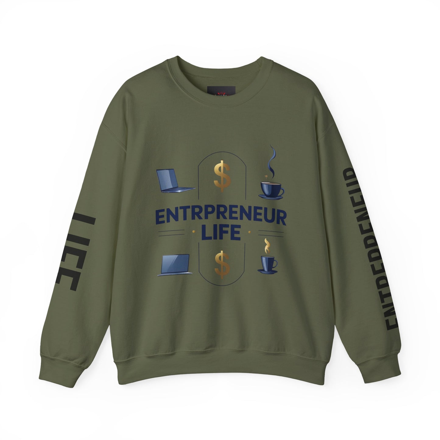 Entrepreneur Life Sweatshirt | Business Builder Motivational Wear | Startup Founder Gift | Hustle Sweatshirt