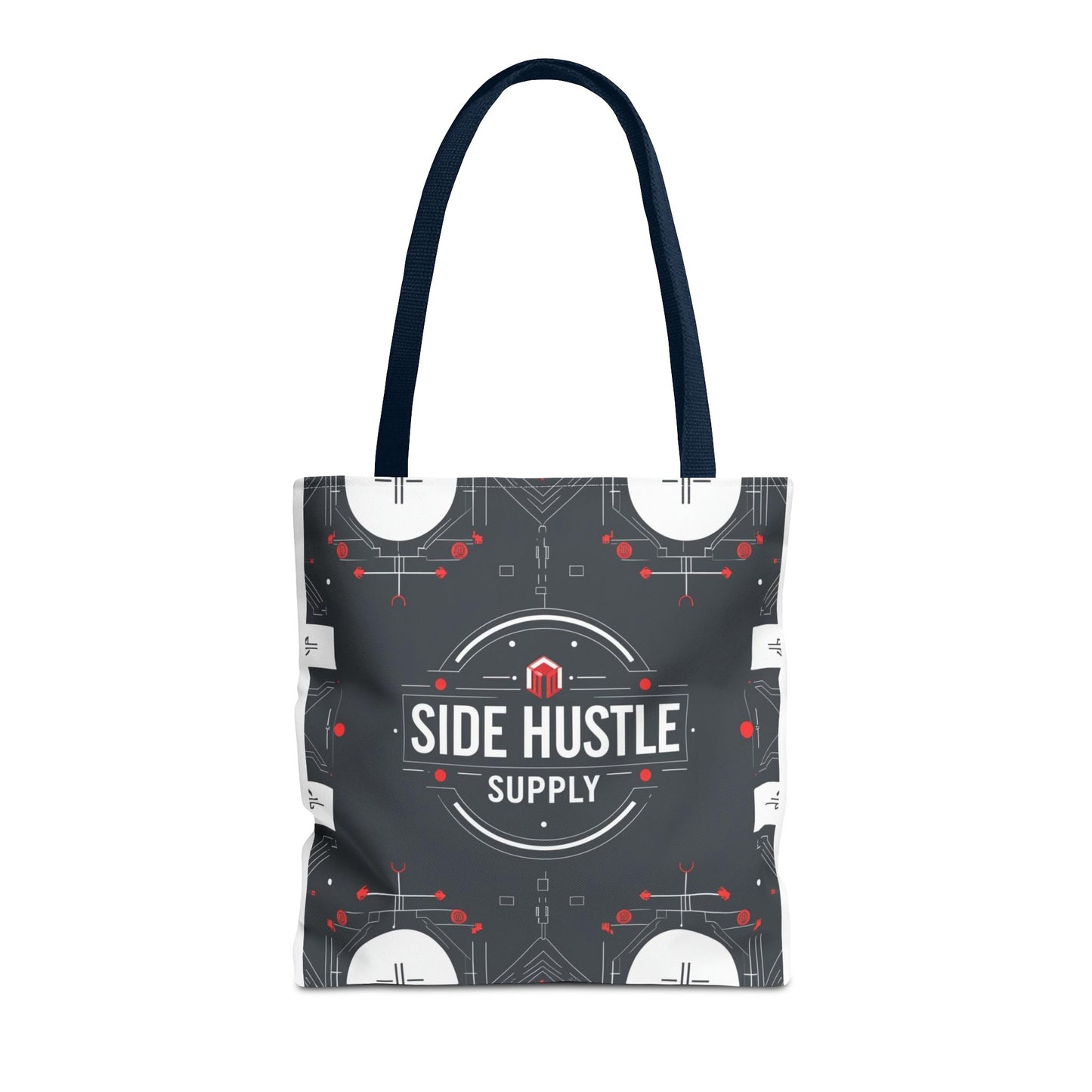 Motivational Entrepreneur Tote Bag - Side Hustle Shopping Bag for Business & Daily Use