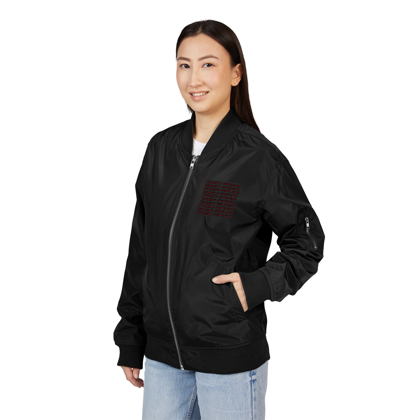 Automate Everything Bomber Jacket - Premium All-Over-Print Jacket for Entrepreneurs & Creators