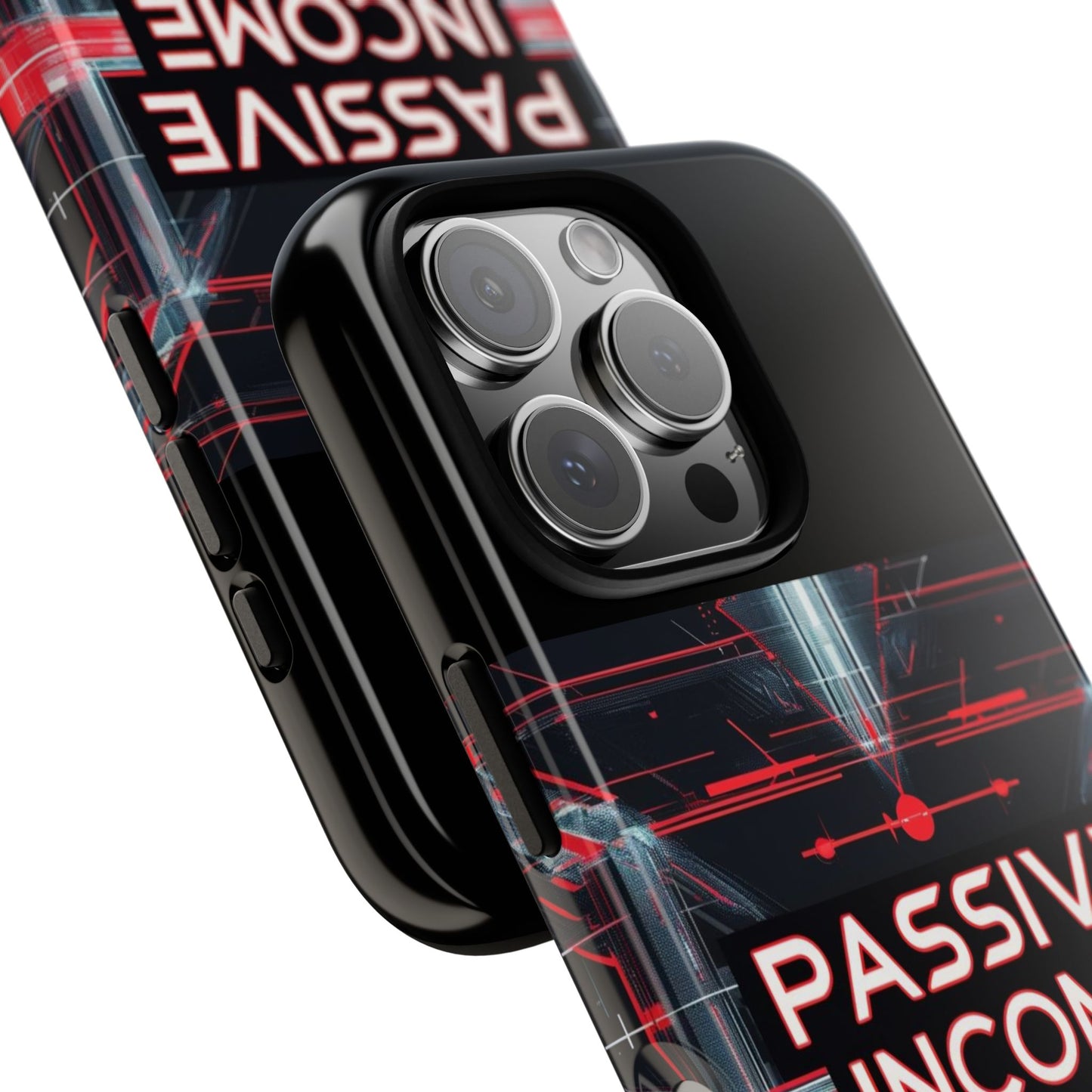 Passive Income Machine Phone Case - Motivational Tough Cover for iPhone Samsung & Google Pixel