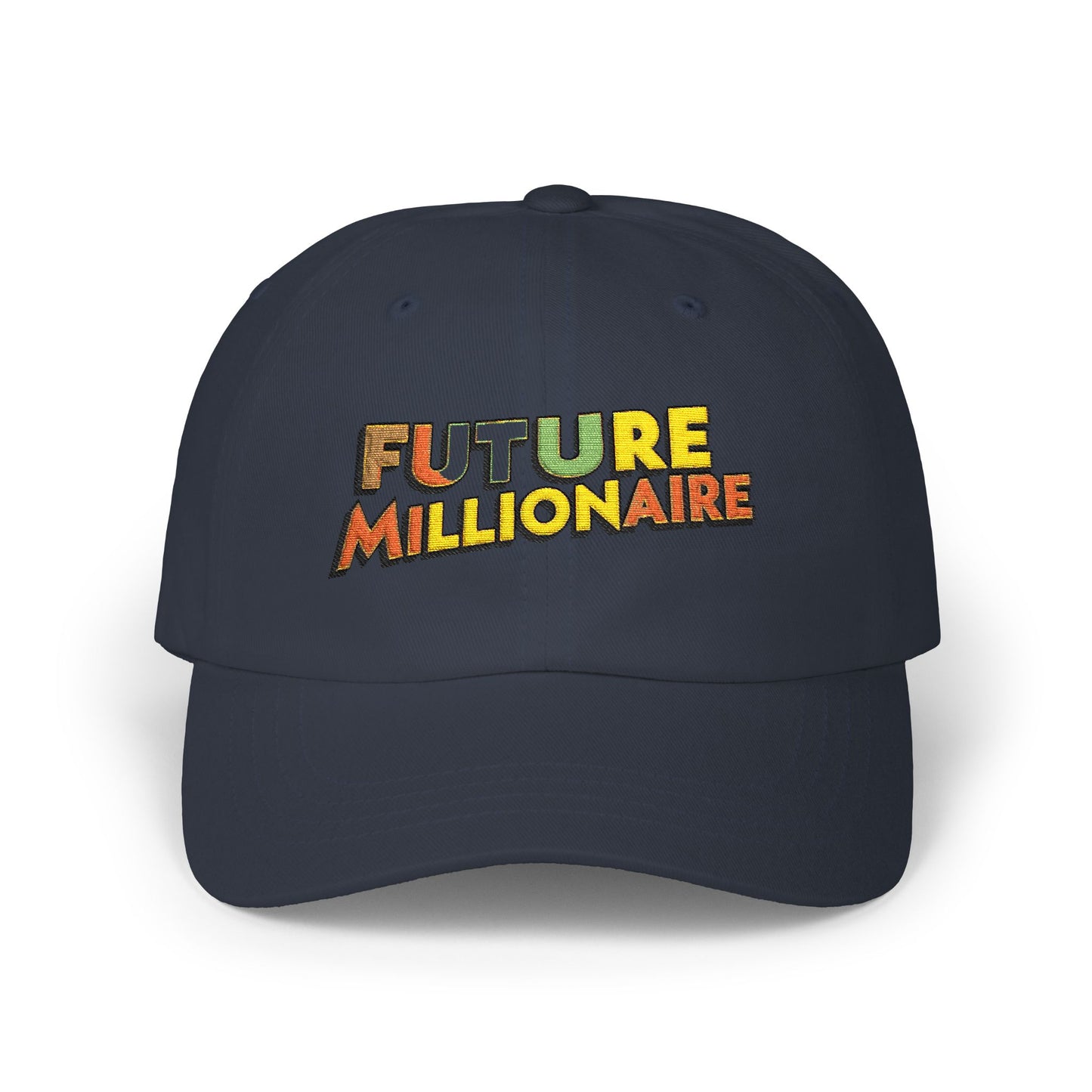 Future Millionaire Baseball Cap | Entrepreneur Hat | Wealth Building Gift | Money Mindset Cap