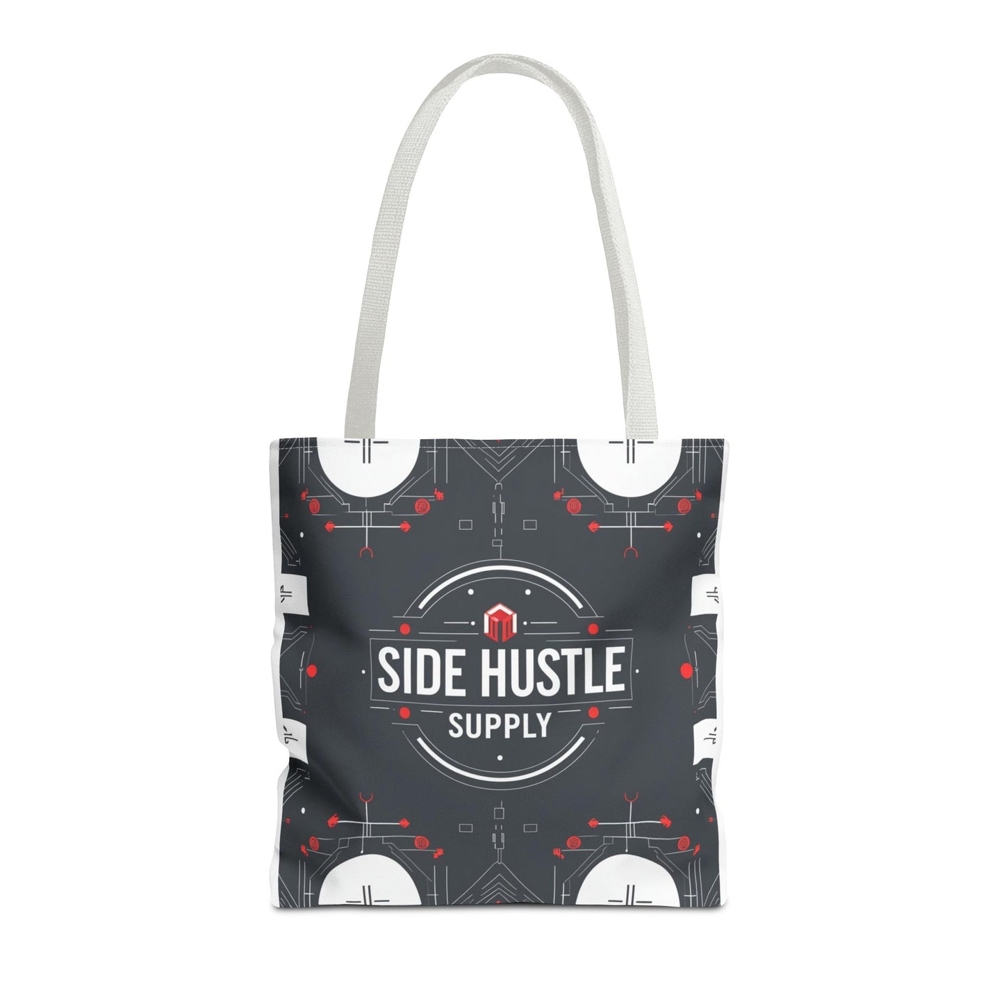 Motivational Entrepreneur Tote Bag - Side Hustle Shopping Bag for Business & Daily Use