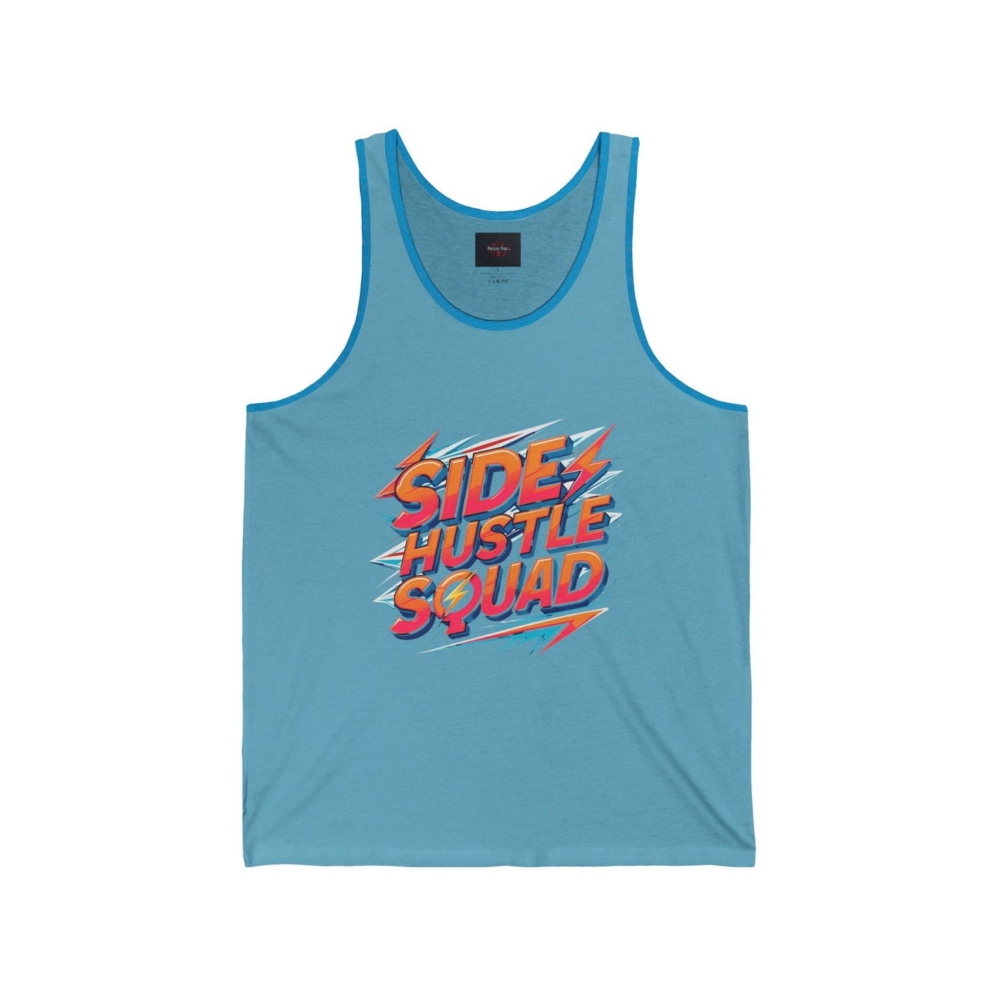 Side Hustle Squad Tank Top | Entrepreneur Fitness Motivation | Hustle Workout Shirt | Business Athlete Tee