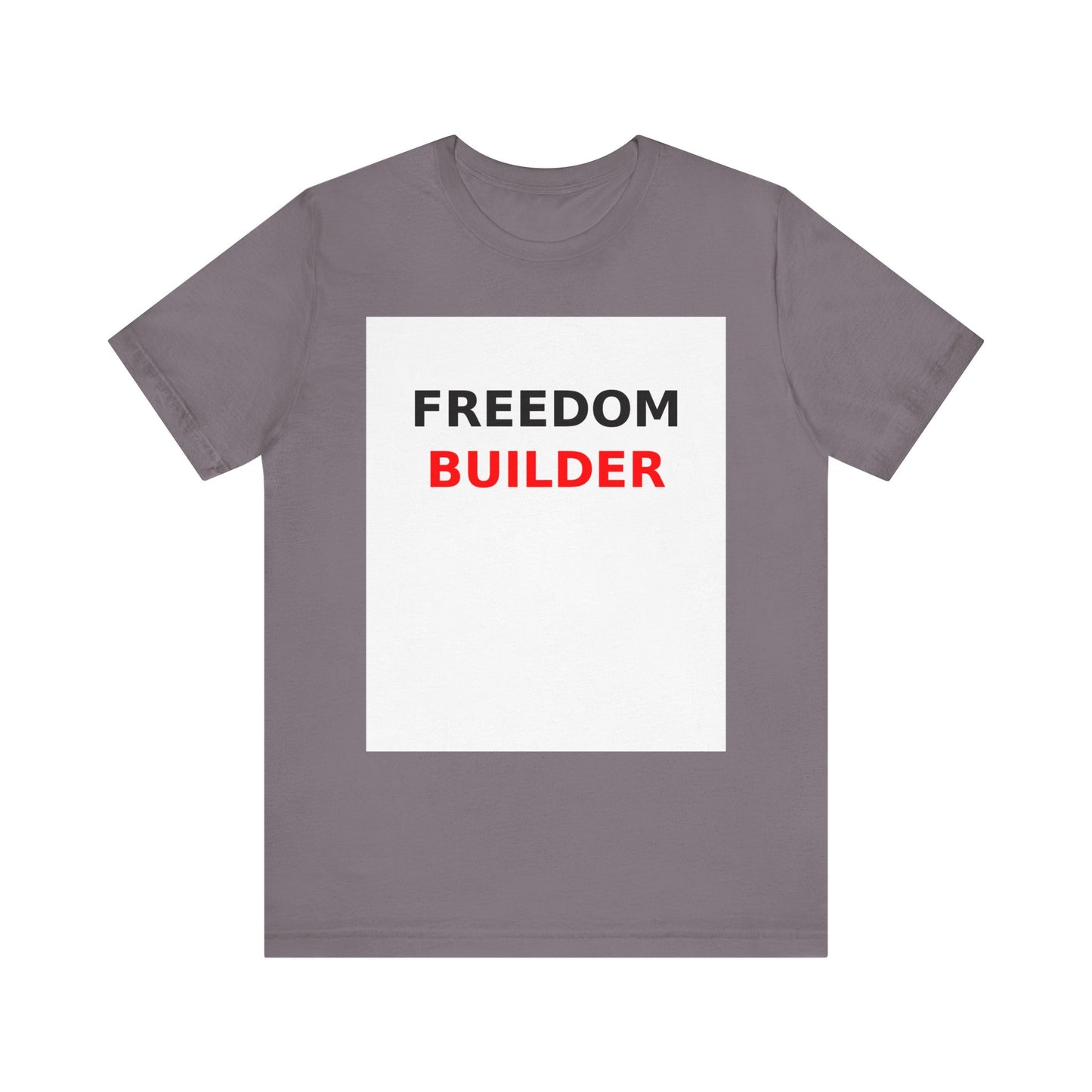 Freedom Builder Motivational T-Shirt - Unisex Entrepreneur Tee for Creators & Side Hustlers