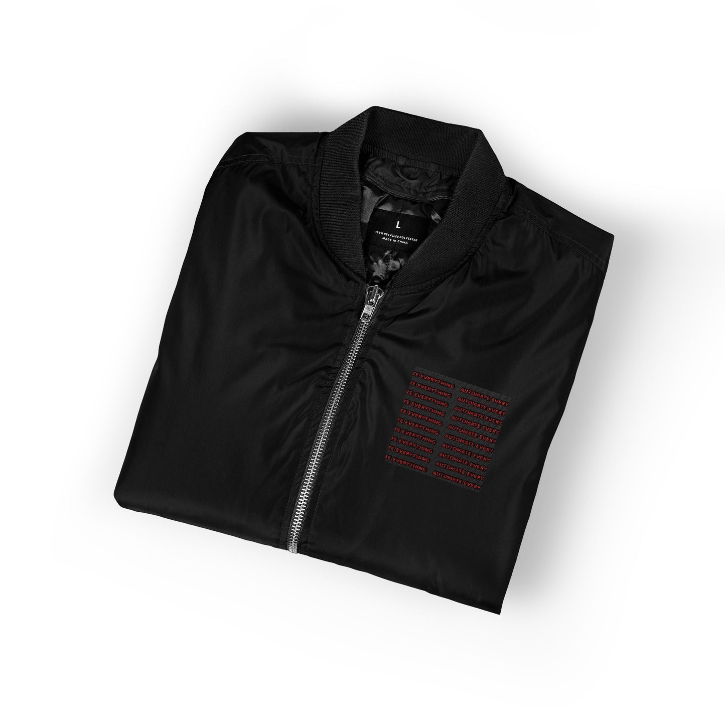 Automate Everything Bomber Jacket - Premium All-Over-Print Jacket for Entrepreneurs & Creators