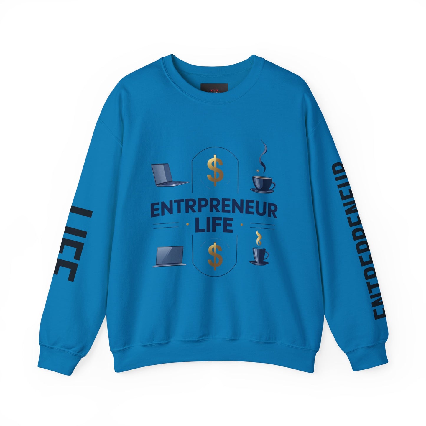 Entrepreneur Life Sweatshirt | Business Builder Motivational Wear | Startup Founder Gift | Hustle Sweatshirt
