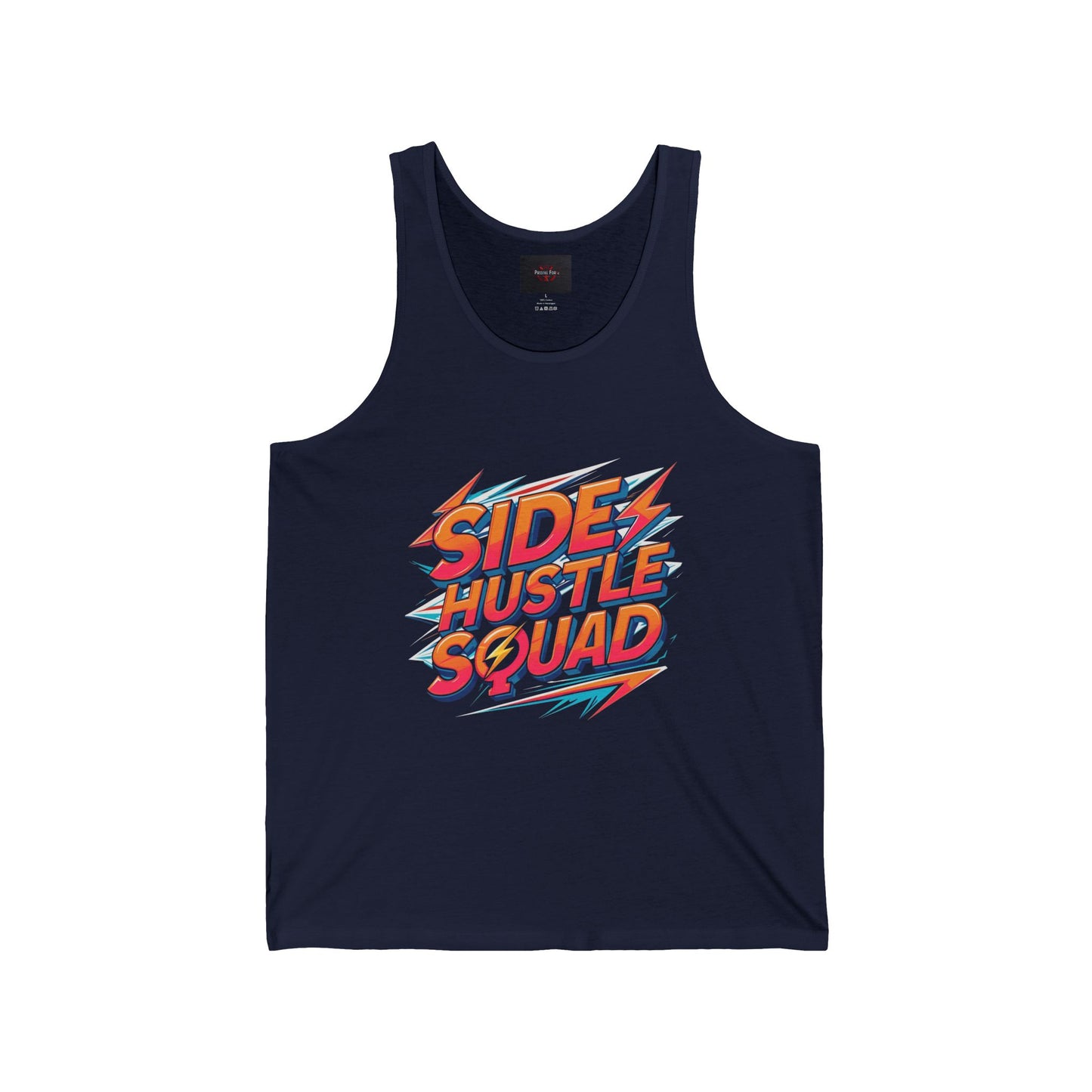 Side Hustle Squad Tank Top | Entrepreneur Fitness Motivation | Hustle Workout Shirt | Business Athlete Tee