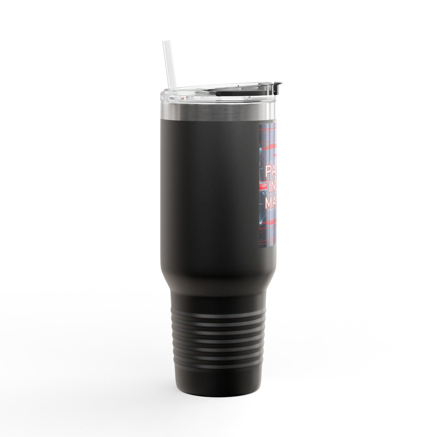 Passive Income Machine Travel Mug - 40oz Insulated Stainless Steel Tumbler for Entrepreneurs