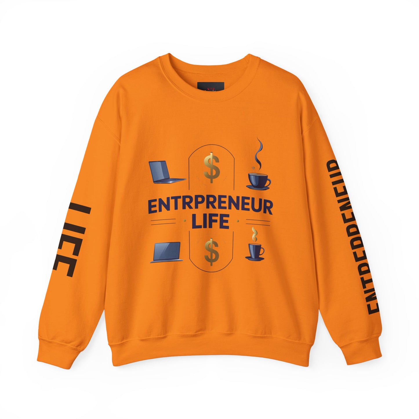 Entrepreneur Life Sweatshirt | Business Builder Motivational Wear | Startup Founder Gift | Hustle Sweatshirt