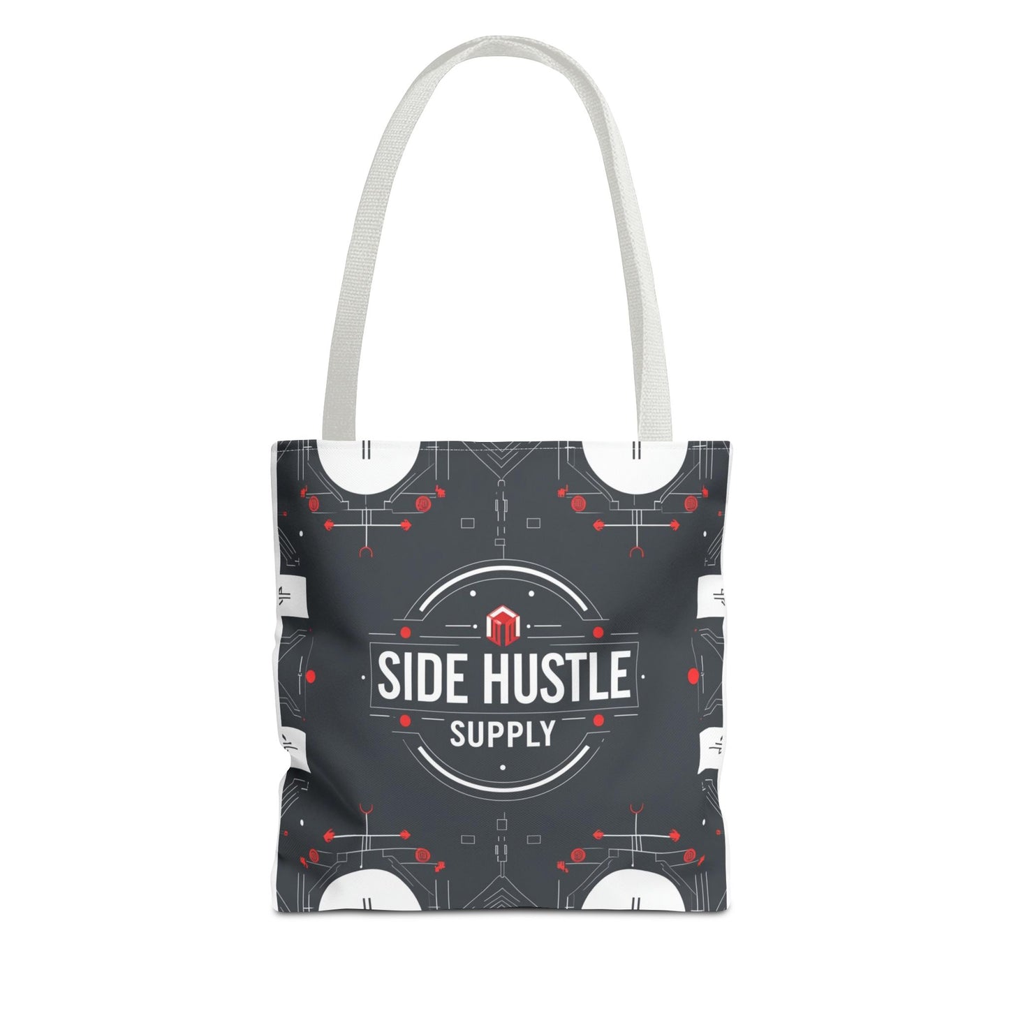 Motivational Entrepreneur Tote Bag - Side Hustle Shopping Bag for Business & Daily Use