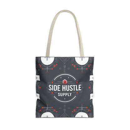 Motivational Entrepreneur Tote Bag - Side Hustle Shopping Bag for Business & Daily Use
