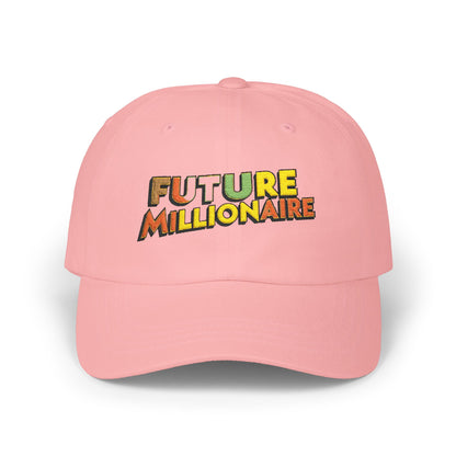 Future Millionaire Baseball Cap | Entrepreneur Hat | Wealth Building Gift | Money Mindset Cap