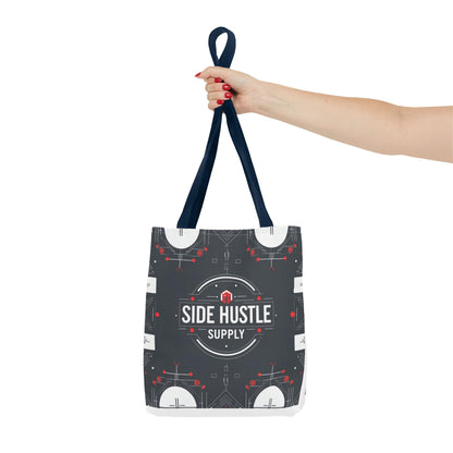 Motivational Entrepreneur Tote Bag - Side Hustle Shopping Bag for Business & Daily Use