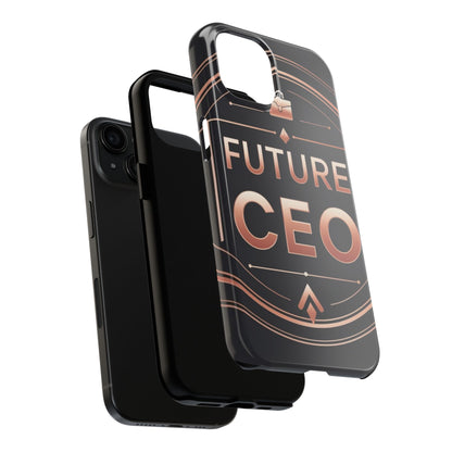 Future CEO Phone Case | Entrepreneur Phone Cover | Business Motivation Accessory | Leadership Gift