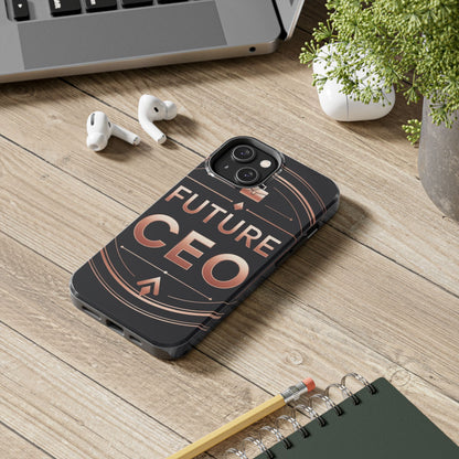 Future CEO Phone Case | Entrepreneur Phone Cover | Business Motivation Accessory | Leadership Gift