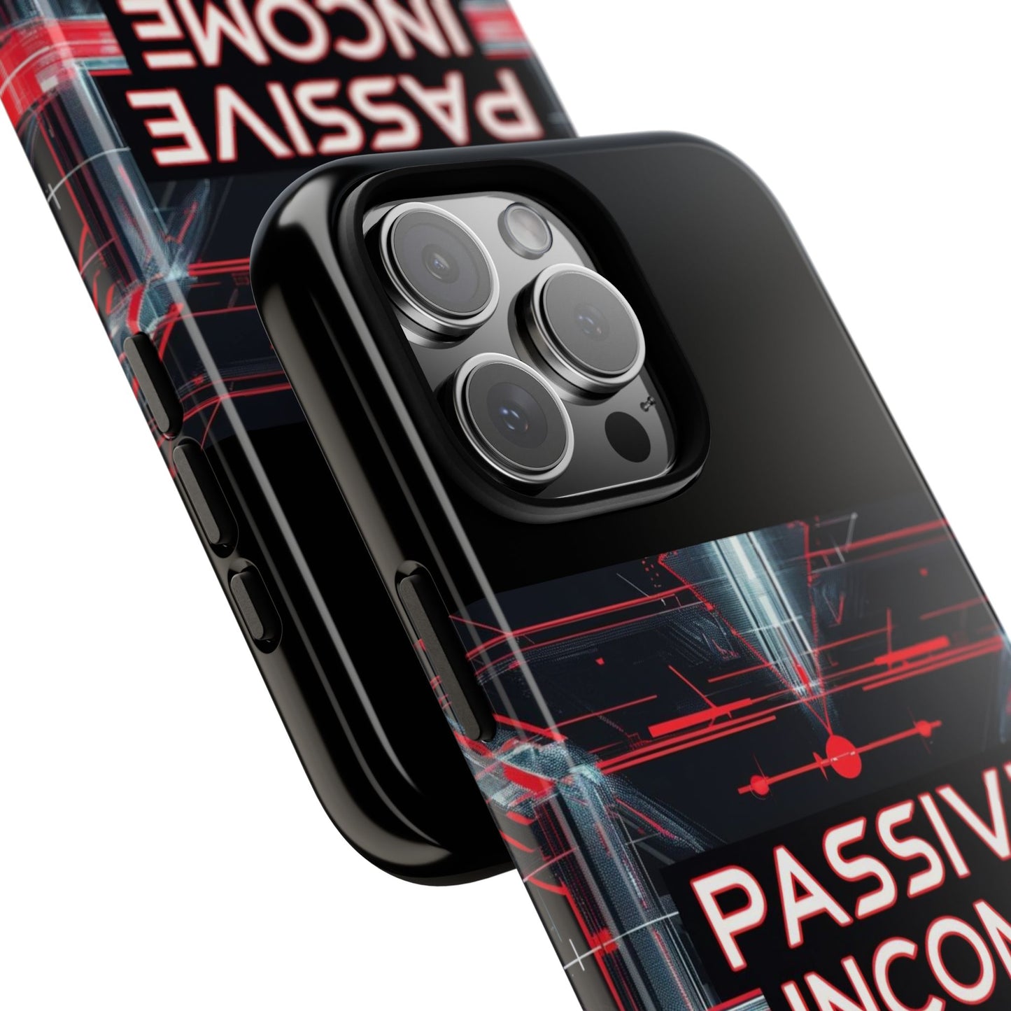 Passive Income Machine Phone Case - Motivational Tough Cover for iPhone Samsung & Google Pixel