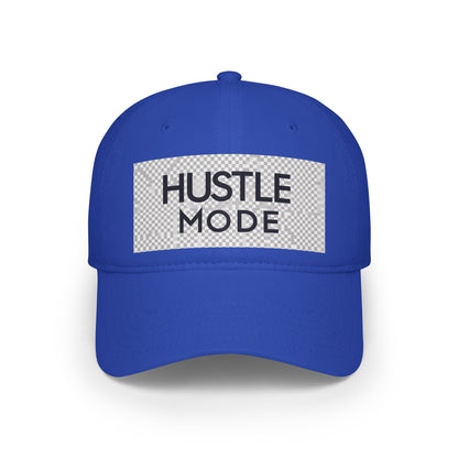 Hustle Mode Baseball Cap - Embroidered Motivational Hat for Entrepreneurs & Creators