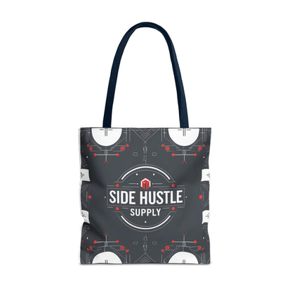 Motivational Entrepreneur Tote Bag - Side Hustle Shopping Bag for Business & Daily Use
